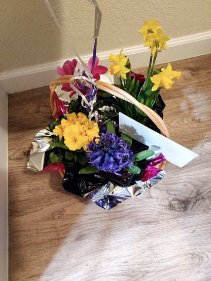 Garden Blooming Plant Baskets