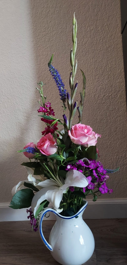 Fresh Flower Topiary Arrangements