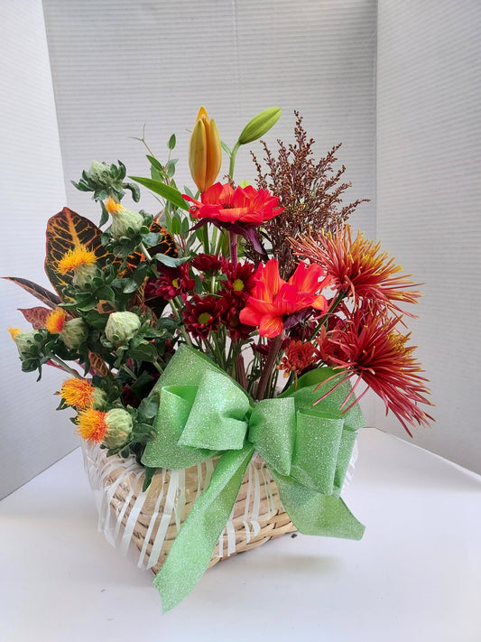 Fresh Flower Basket