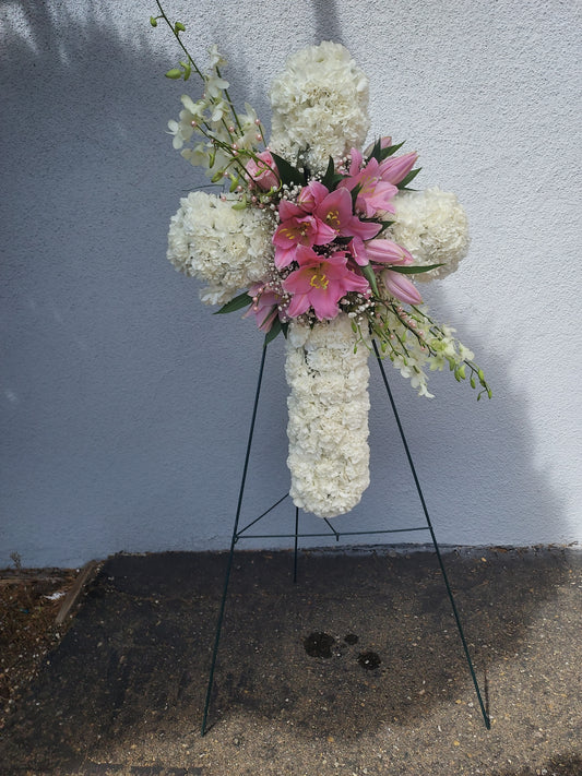 Sympathy Sprays, Crosses and Wreath Service Flowers