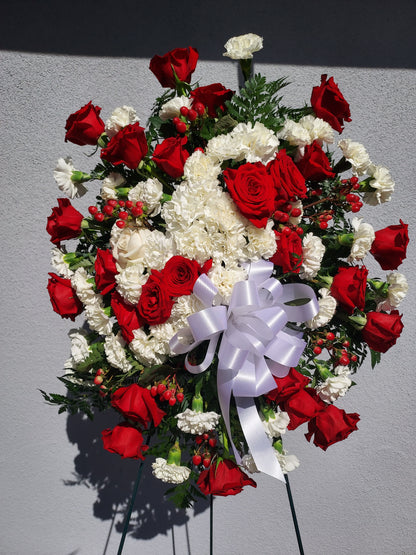 Sympathy Sprays, Crosses and Wreath Service Flowers