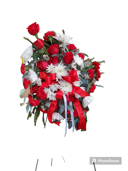 Sympathy Sprays, Crosses and Wreath Service Flowers