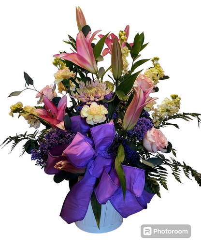 Sympathy Service Flower Baskets