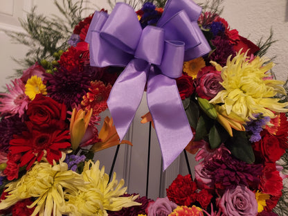 Sympathy Wreath Service Flowers