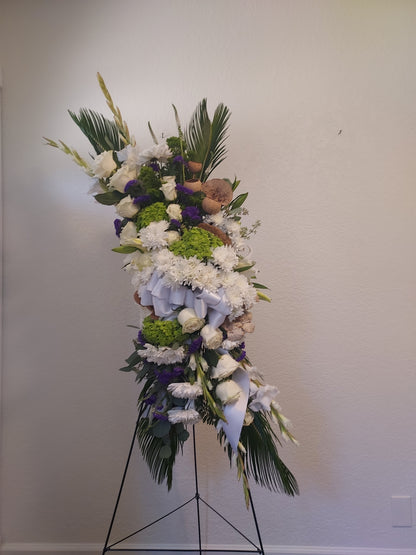 Sympathy Standing Sprays Service Flowers