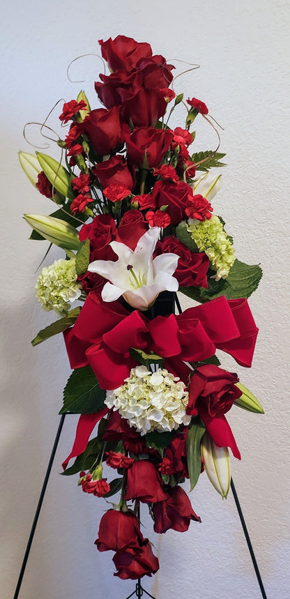 Sympathy Standing Sprays Service Flowers