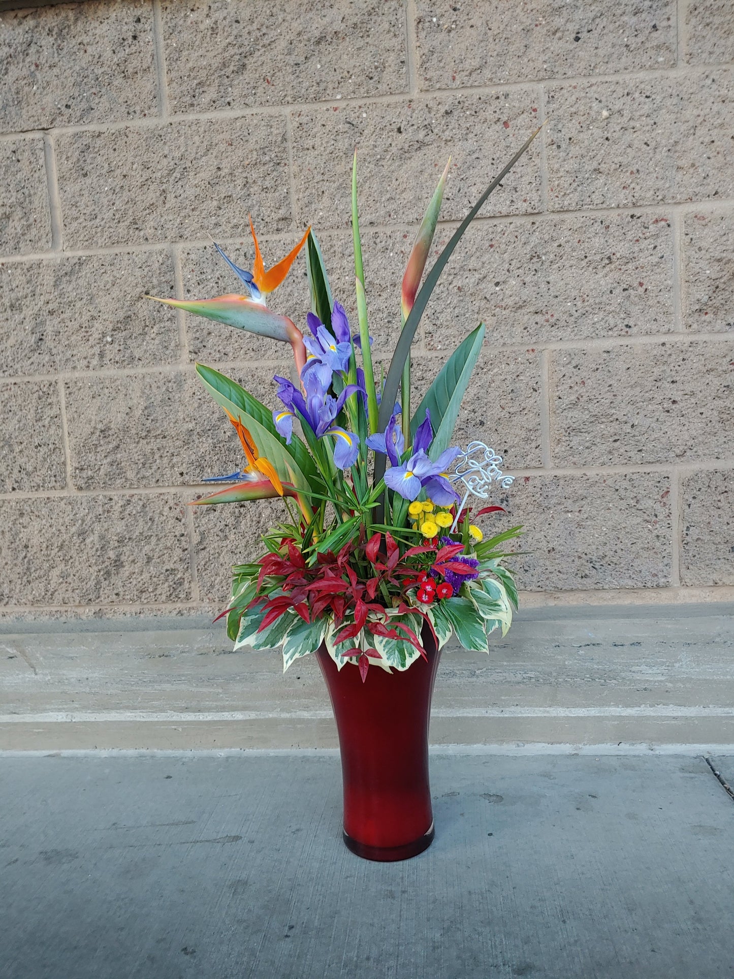 Fresh Flower Topiary Arrangements