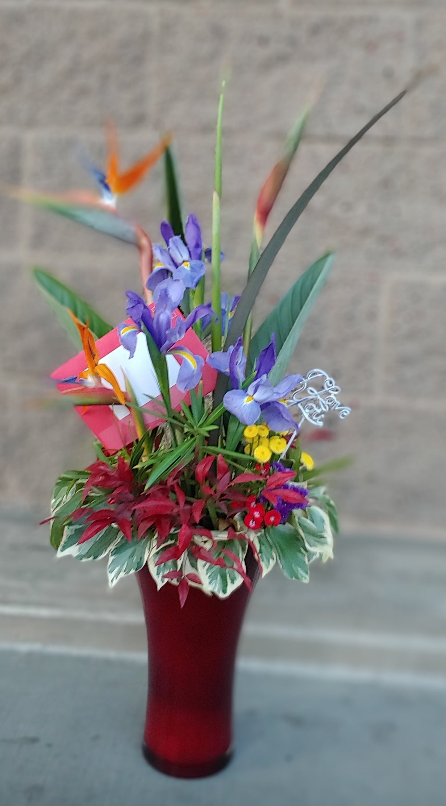 Fresh Flower Topiary Arrangements