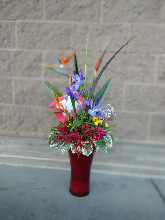 Fresh Flower Topiary Arrangements